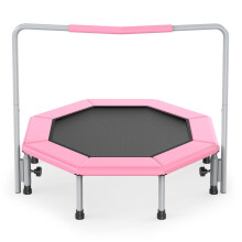 Trampoline 36 pouces pour enfants de 1 à 3 ans, Mini trampoline intérieur/extérieur - Jouet de saut sécurisé