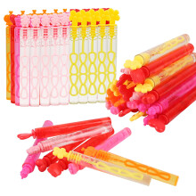 SULOLI 40 Pack Baguettes à Bulles Saint-Valentin pour Enfants, Mini Baguettes Colorées