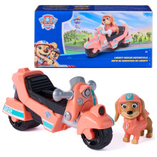 Paw Patrol, Liberty Rettungsmotorrad, Spielzeugmotorrad mit Sammelfigur, nachhaltig gestaltete Kinderspielsachen ab 3 Jahren