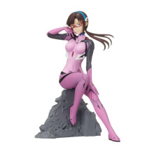 Sega Goods Evangelion: 3.0+1.0 Thrice Upon a Time SPM Vignette Mari Makinami Illustrious, Pink