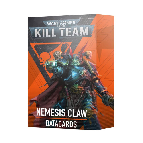 Games Workshop Kill Team Datakaarten: Nemesis Claw (Nieuwe Editie)