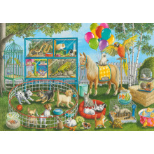 Ravensburger Dierenpret 35 Delige Puzzel voor Kinderen - 05158 - Elke Stuk is Uniek, Perfecte Passend