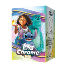 Topps 2025 Chrome Disney - Waarde Doos (4 kaarten per pak, 7 pakken per doos)
