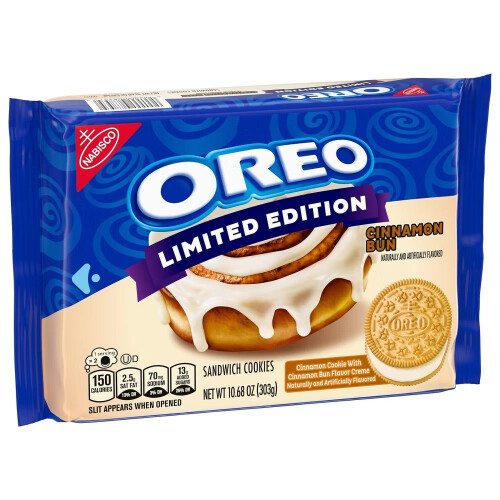Oreo Cinnamon Bun Limited Edition (303g)
