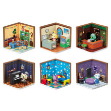 Reement Animal Crossing, Chambre Heureuse, 1 Boîte, H 3.1 x L 5.5 x P 2.6 pouces (80 x 140 x 65 mm), PVC