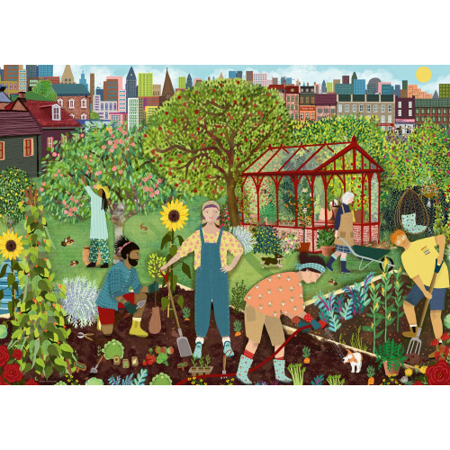 Ravensburger Ravensburger Der Garten 1000 Teile Puzzle für Erwachsene