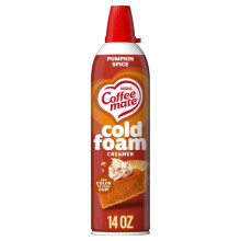 Coffee Mate Cold Foam Pumpkin Spice Creamer (14oz)