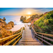 Ravensburger Trap naar Camilo Strand, Algarve 1000 Stukjes Puzzel voor Volwassenen