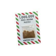 Casse-tête de 1,000,000 pièces | Cadeau blague Noël | Cadeau d'anniversaire | Présent Secret Santa