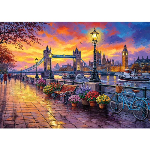 Puzzle Anatolian - Tower Bridge II, Puzzle 1500 Pièces, #4583