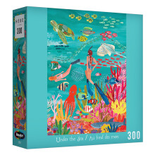 RoseArt - Hebe Studio - Sous l'Océan - Puzzle de 300 Pièces, Scène de Plongée Tropicale