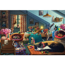 Puzzle Anatolian - Chambre de Jeu de Chaton, Puzzle de 260 Pièces, #3331