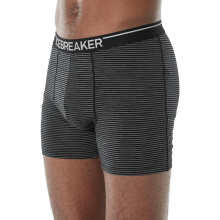 (M, Gritstone Heather) Icebreaker Mens Anatomica Merino Boxer Shorts