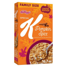 Kellogg's Special K Pumpkin Spice Limited Edition Family Size Cereal (473g)