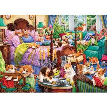 Puzzle Anatolian - Chiens dans la Chambre, Puzzle Jigsaw 1000 Pièces, #1143