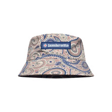 (One Size, Woodsmoke) Lambretta Mens Paisley Summer Festival Bucket Hat