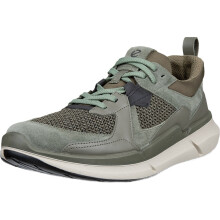 (11.5 (46EU) UK, Smokey Olive/Vetiver) ECCO Mens Biom 2.2 Leather Ultra-Light Breathable Trainers Sneakers Shoes