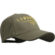 (One Size, Khaki) Lambretta Mens Originals Adjustable Curved Visor Baseball Caps Hat