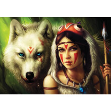 Puzzle Anatolian - Princesse Guerrière, Puzzle de 500 Pièces, #3600