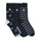 Lambretta Lambretta Mens Target 3 Pack Casual Everyday Crew Socks Mod Scooter 1