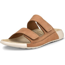 (6 (39EU) UK, Cashmere) ECCO Womens Cozmo Flat Leather Summer Flip Flops Slides Sliders Sandals