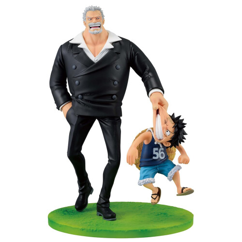 Ichibansho Figur - One Piece - Monkey D. Luffy & Monkey D. Garp (Road to Dawn) Samlarstaty