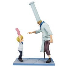 Figura Ichibansho - One Piece - Sanji & Zeff (Road to Dawn) Statua Collezionabile