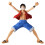 Ichibansho Figur - One Piece - Monkey D. Luffy (Största Slaget) Samlarstaty 1