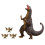 Ichibansho Figur - Godzilla - Godzillasaurus & Dorat Samlarstaty 1