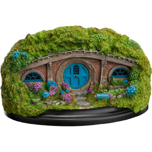 Weta Workshop Der Herr der Ringe - Hobbit-Haus Status (36 BAGSHOT Row - Blaue Tür)