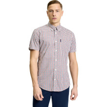 (2XL, Red) Ben Sherman Mens Signature House Check Short Sleeve Shirt