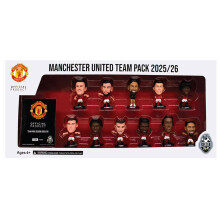 SoccerStarz - Man Utd 11 Figuren Team Pack (2025/26 Versie Klassiek Shirt)