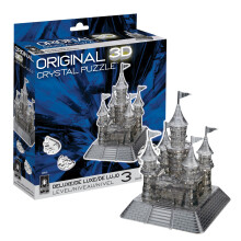 Original 3D Kristallpuzzle - Deluxe Schloss Schwarz