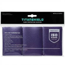 Manches de carte TitanShield Premium | Compatibles avec Pokémon, One Piece, Lorcana, Flesh & Blood, MTG | (150 manchons - Standard) (1
