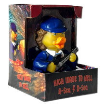 CelebriDucks - A-Sea/D-Sea - Hoge Golf naar de Hel - Drijvende Rubber Eenden - Verzamelspeelgoed voor Kinderen en Volwassenen