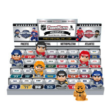 TeenyMates NHL Hockey Action Figure Geschenkeset, 2026 Lizenzierter Sammlertin und 3 TeenyMates Packs (6 Figuren)