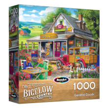 RoseArt - Chris Bigelow Country - Puzzle 1000 Pièces - Scène Vintage de Magasin