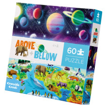 Puzzle 60 pièces Au-dessus & En-dessous/Espace & Terre