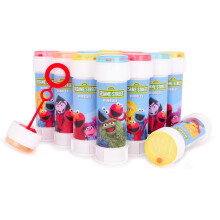 Pack de 12 Bubbles Sesame Street avec Baguettes, 2fl oz de Solution & Couvercle Labyrinthe