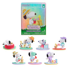 HAPPY HAUL Peanuts Mindful Mondays Sammlerfiguren, Überraschungsspielzeugfigur in Blindbox, 2,75 Zoll