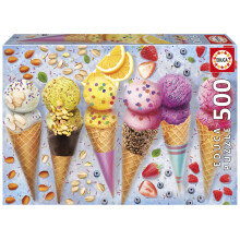 Educa - Puzzle de 500 pièces pour adultes | Glace | Dimensions : 48 x 34 cm | À partir de 11 ans (20289)