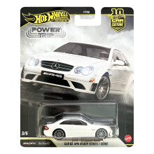 Hot Wheels Premium Car Culture Vehicle 2008 Mercedes-Benz CLK63 Black Series, Premium Collection Sports Car 1:64 Scale, for Kids Ages 3 and Up
