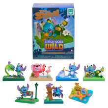HAPPY HAUL Disney Stitch Goes Wild Szene Setzer, Überraschungsspielfigur im Blindbox, 3 Zoll hoch