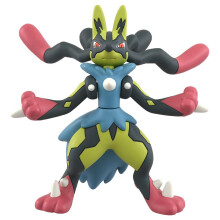 Figurine Takara Tomy Pokémon Moncolle - Mega Lucario Jaune