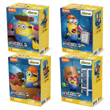 BLOKEES | preCOOL - Minions-Serie 1 | Jelly Factory | Bouw - Speel - Verzamel