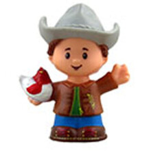 Ersatzteil für Fisher-Price Little People Caring for Animals Farm GLT78 - Ersatzbauerfigur