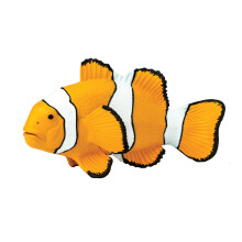 Safari Ltd. Clown-Anemonenfisch Figur - Lebensechter 11,5 cm Fisch - Lernspielzeug für Kinder ab 3 Jahren