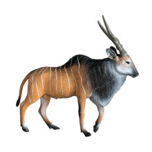 AENIMELY Spiral-Horned Antilope Figur Forest Jungle Tiere Realistische Figur Bildungs Spielzeug Torte Deko Geschenk