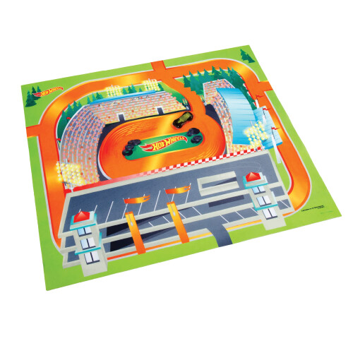 Hot Wheels Vilt Mega Speelmat met Voertuig