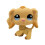 CFCLLBR #1716 Mini Haustier Spielzeug Tan Cocker Spaniel Hund Figur 1